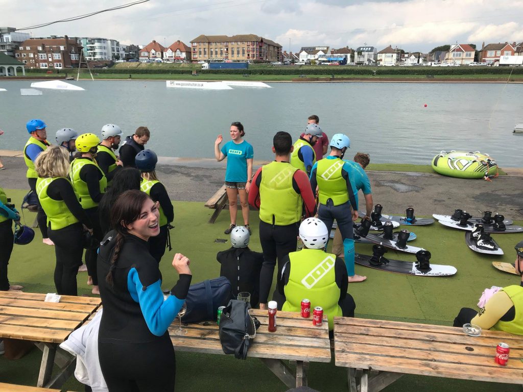 Early Friday Finish Incentive Wake-boarding