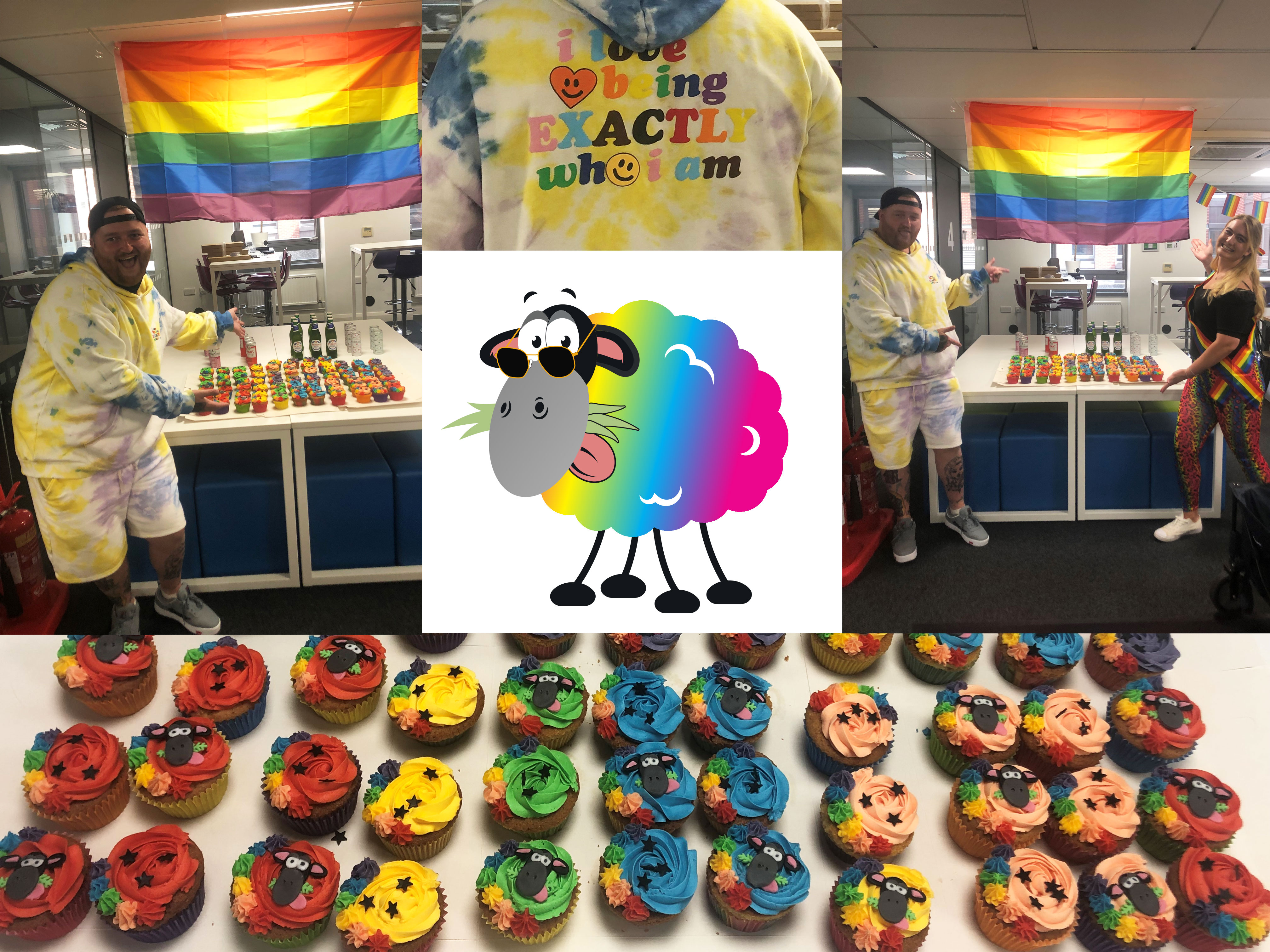 Black Sheep Utilities Brighton Pride Celebration 2021 - Office Celebrations