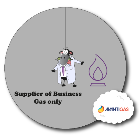 Avanti Gas Fuel Mix Pie Chart