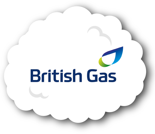 British Gas Logo Cloud
