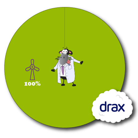 Drax Fuel Mix Pie Chart