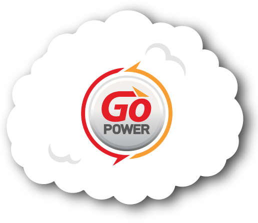 Go Power Logo Cloud
