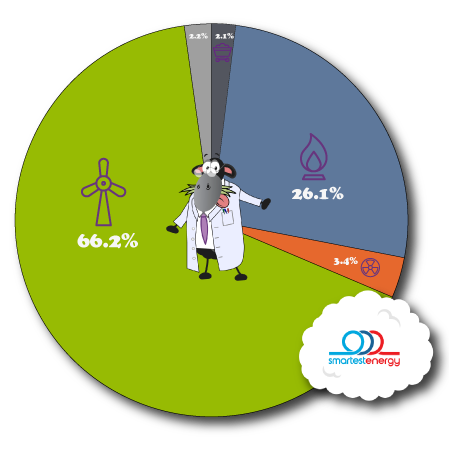 Smartest Energy Fuel Mix Pie Chart 1