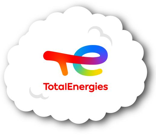 Total Energies Logo Cloud