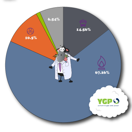 Yorkshire Gas and Power Fuel Mix 2024