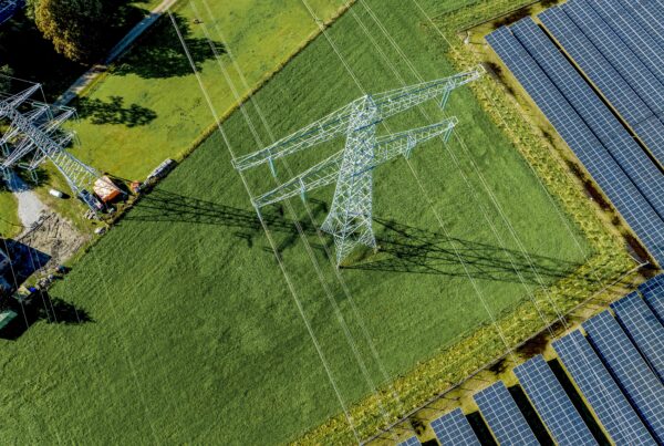 aerial view of solar panels beside an electricity 2025 04 03 13 06 01 utc