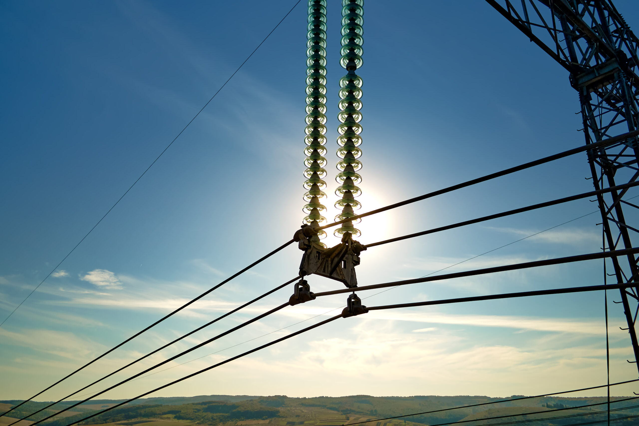 high voltage insulation string on steel pillar wit 2024 12 06 04 13 14 utc scaled